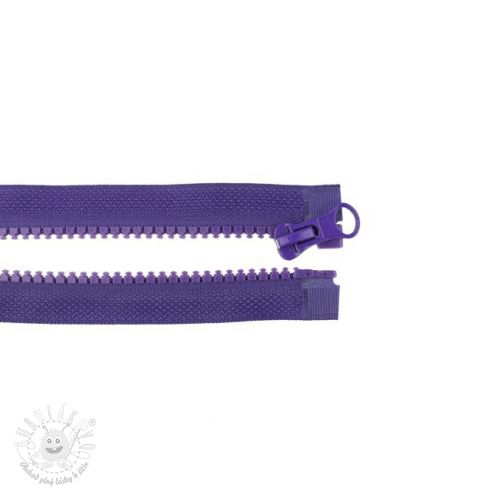 Zips deliteľný 55 cm purple