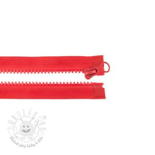Zips deliteľný 35 cm red