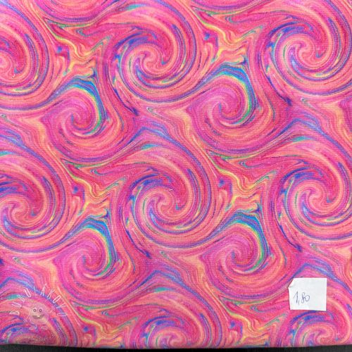 Balík látok teplákovina digital print 0362