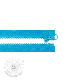 Zips deliteľný 75 cm dark aqua