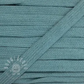 Bavlnená šnúra plochá 13 mm baby blue