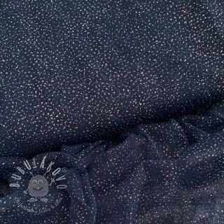 Tyl na TUTU ROYAL SPARKLE navy silver