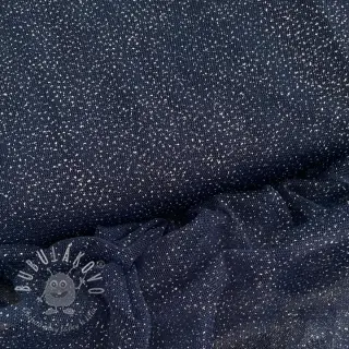 Tyl na TUTU ROYAL SPARKLE navy silver