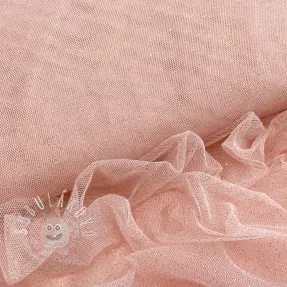 Tyl na TUTU ROYAL SPARKLE rose gold