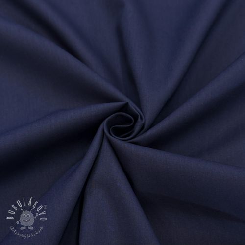 Bavlnená látka s viskózou navy