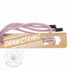 Šnúrka do kapucne s koncovkami 115 cm HEAD3 lilac
