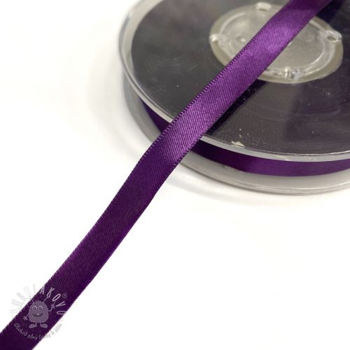 Saténová stuha obojstranná 9 mm purple