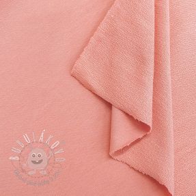 Teplákovina GOTS pink