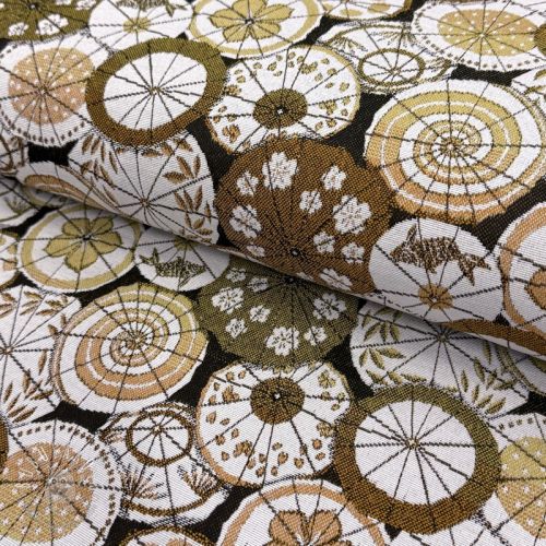 Dekoračná látka jacquard Kusmi gold