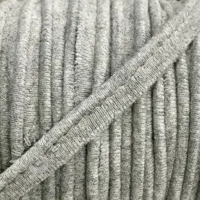 Paspulka úplet melir light grey