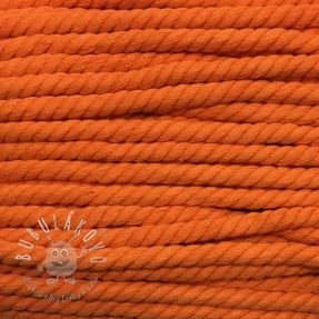 Bavlnená šnúra točená 12 mm oranžová