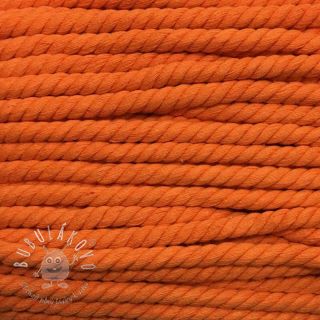 Bavlnená šnúra točená 12 mm oranžová