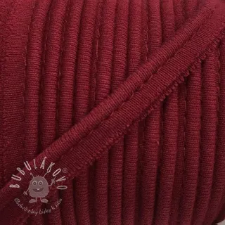 Paspulka úplet dark red