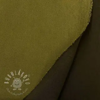 Semiš stretch army green