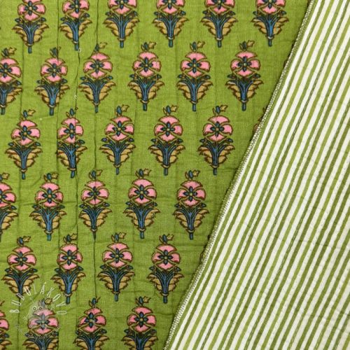 Bavlnená látka QUILT Gange vert