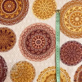 Dekoračná látka premium Mandala circle