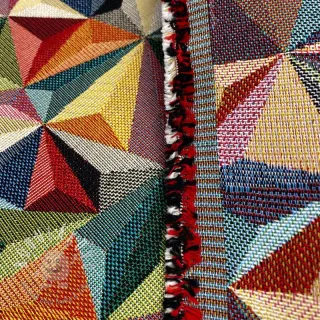 Dekoračná látka GOBELIN PREMIUM Colourful triangles