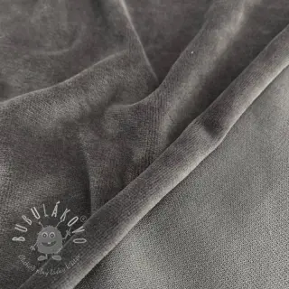 Kojenecký plyš dark grey