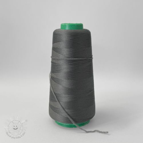 Niť overlocková STRETCH 2700 m grey