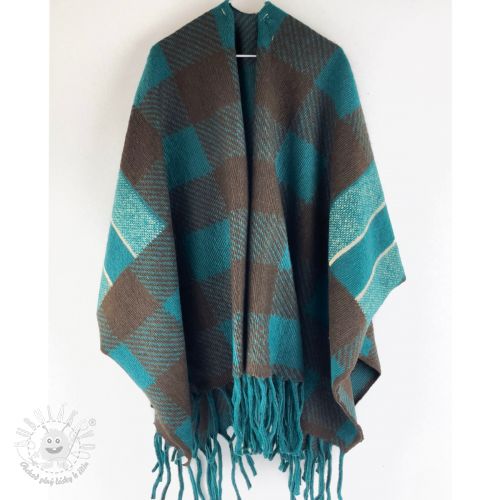Poncho PRATO boiled wool design A
