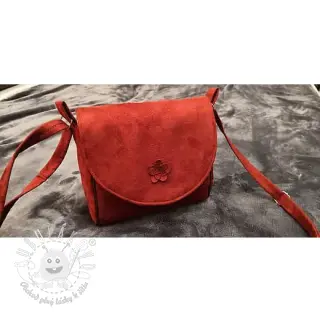 Umelá koža semiš ALASKA griotte/bordeaux