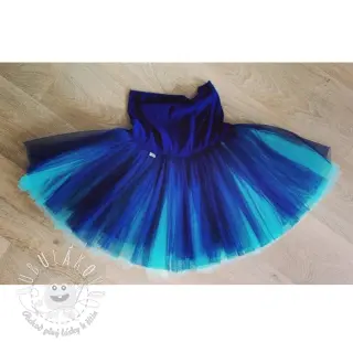 Tyl na TUTU cobalt 160 cm