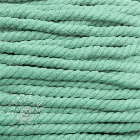 Bavlnená šnúra točená 12 mm mint