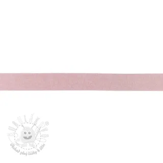 Lemovací prúžok úpletový washed pink