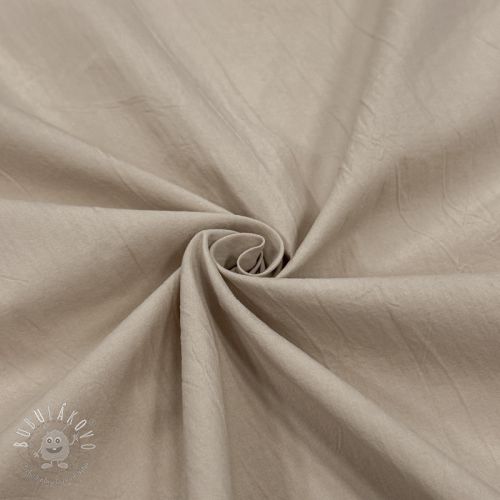 Bavlnená látka WASHED beige