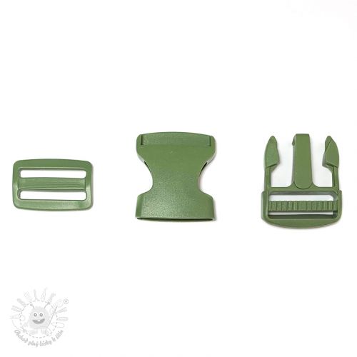 Ľadvinová spona 38 mm army