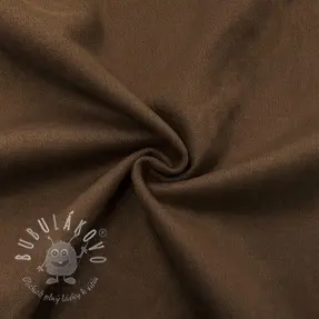 Semiš stretch dark brown