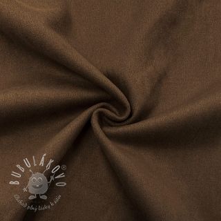 Semiš stretch dark brown