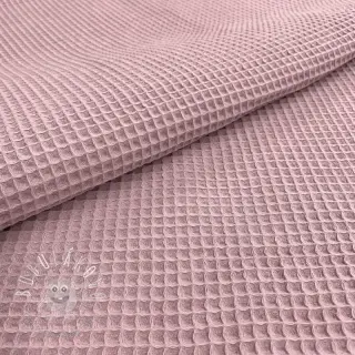 Bavlna s vaflovou väzbou lilac