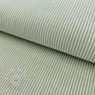 Dekoračná látka DOBBY Colored stripe soft green