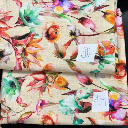 Balík látok viskóza s ľanom 157