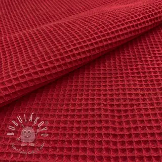 Bavlna s vaflovou väzbou red