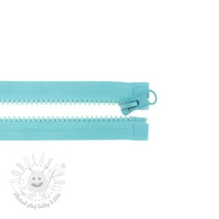 Zips deliteľný 65 cm aqua