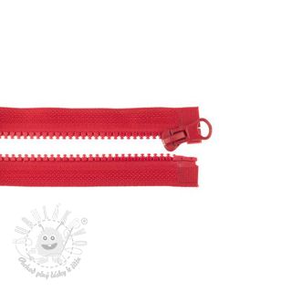 Zips deliteľný 65 cm dark red