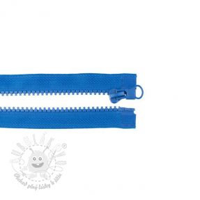 Zips deliteľný 75 cm cobalt