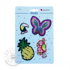 Sticker BIPP Butterfly Pineapple