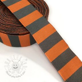 Stuha Stripe orange