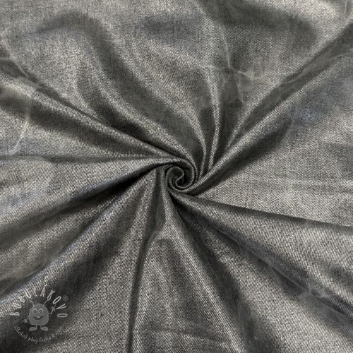 JEANS FOIL TIE DYE black