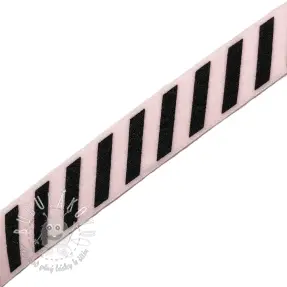 Lemovacia guma STRIPE 20 mm light pink
