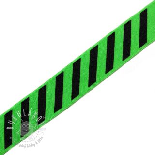 Lemovacia guma STRIPE 20 mm green