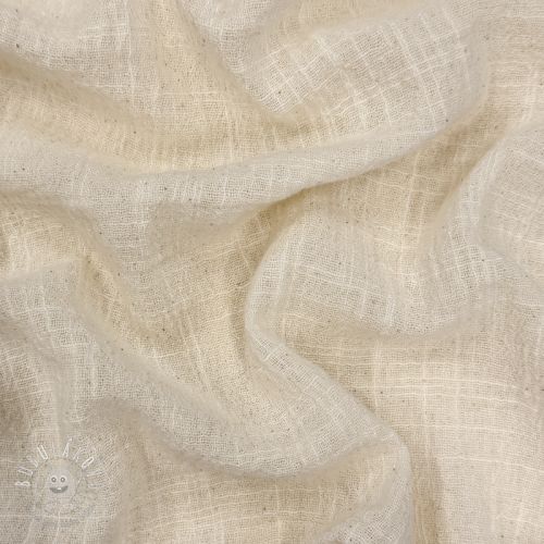 Bavlnená látka SLUB WASHED SIMPLY NATURAL