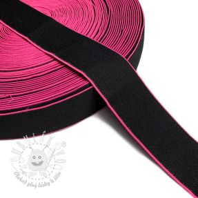 Guma hladká 4 cm Rim fuchsia