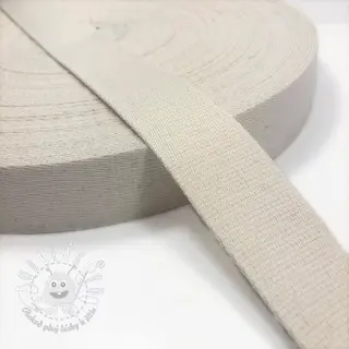 Popruh bavlna 4 cm off white
