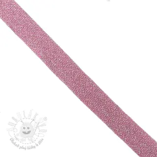 Šikmý prúžok LUREX pink