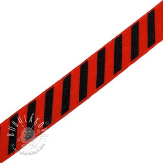 Lemovacia guma STRIPE 20 mm red