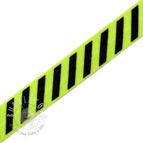 Lemovacia guma STRIPE 20 mm lime